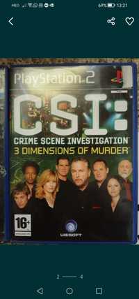 Jogos Playstation 2:  CSI e PES 2008