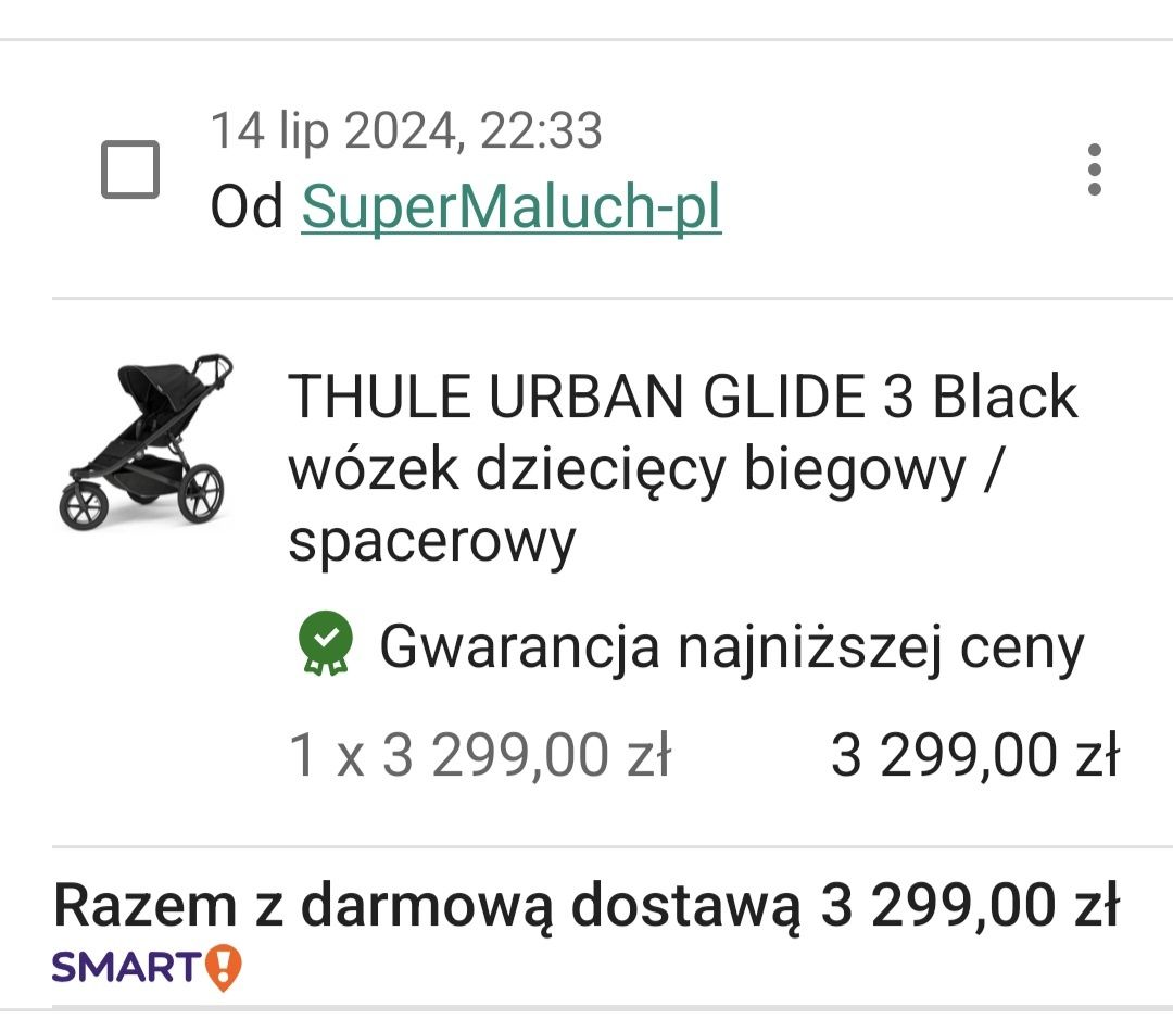 Wózek Thule Urban Glide 3