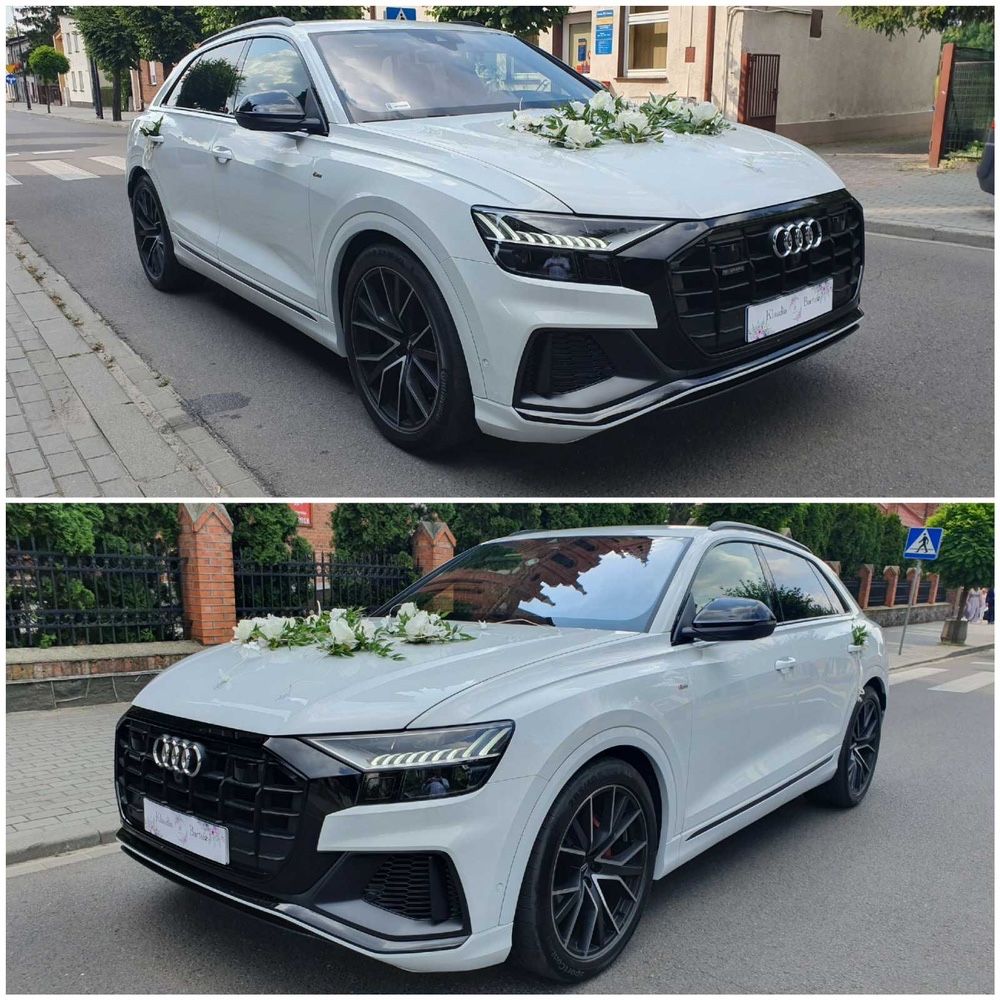 Auto do ślubu Nowy model audi A7 i Q8