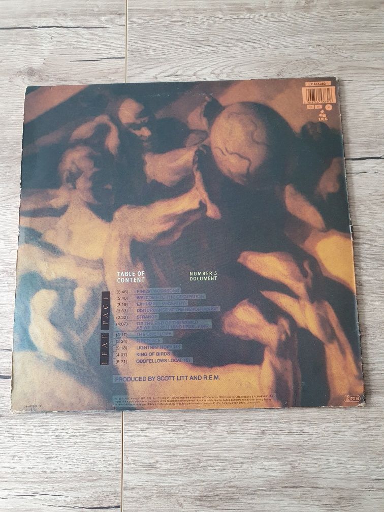 R.E.M.- Document (Vinil LP)