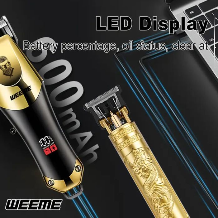 Máquina de barbear e corte de cabelo