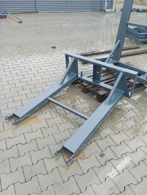 Wzmocniony PŁUG DO ŚNIEGU śnieżny Euro-ramka TUZ Wózka widłowego Dowóz