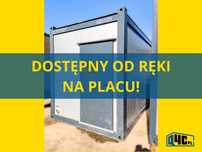 Do wynajęcia kontener biurowy budowlany szatnia 600x244 cm