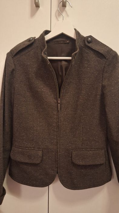 Marynarka w kolorze czekoladowym