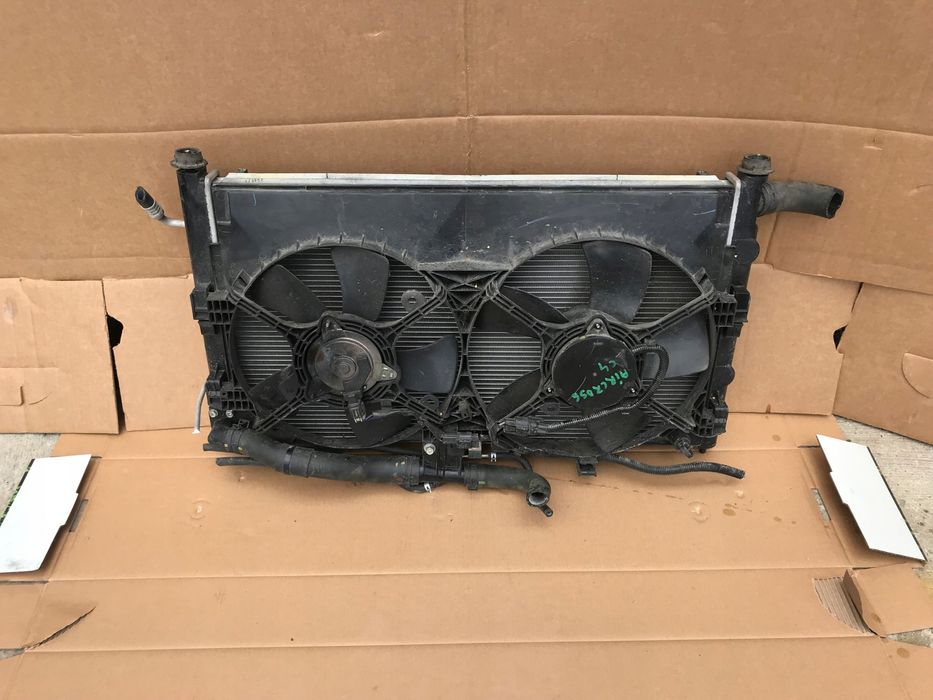 citroen c4 aircross pas przedni wentylator chłodnica klima