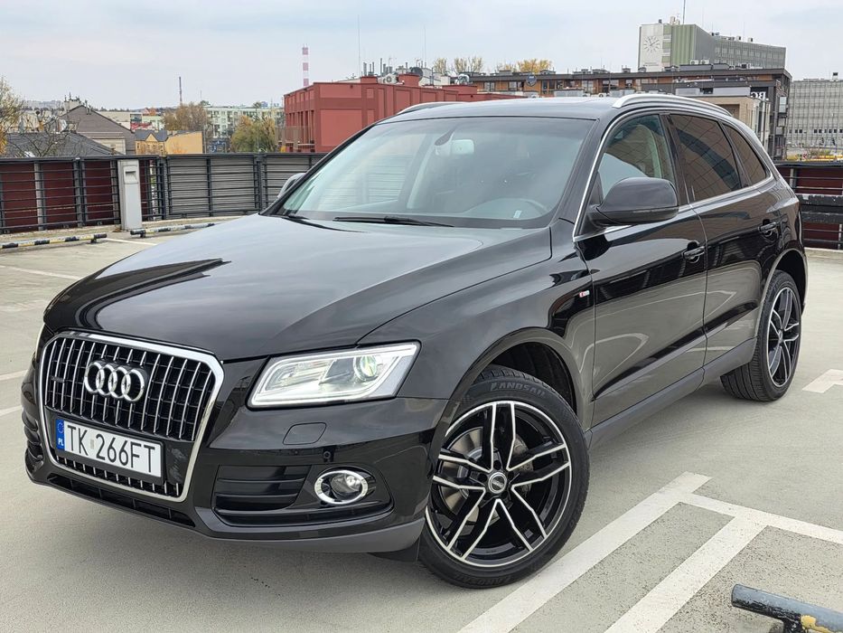 Audi Q5 2.0 TDI 177 KM Quattro+BEZWYPADEK+Panorama+Webasto+Serwis+Piękny!