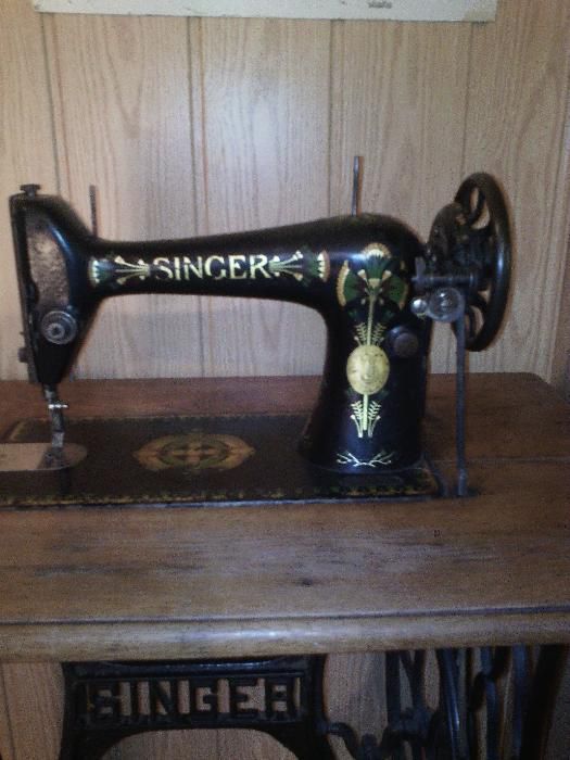 Maszyna do szycia SINGER z 1908 r. ANTYK!