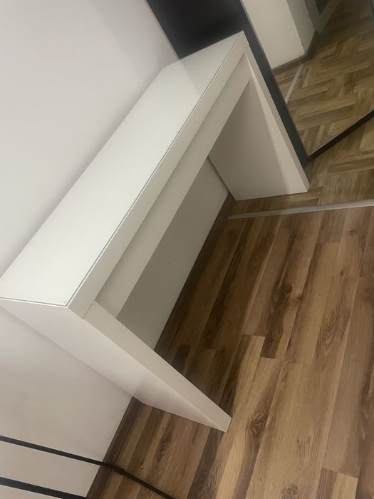 Toaletka konsola malm ikea biala