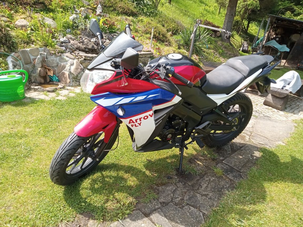 Romet Arrof fli 2015r. O poj. 125cm Motocykl sportowy  mało używany