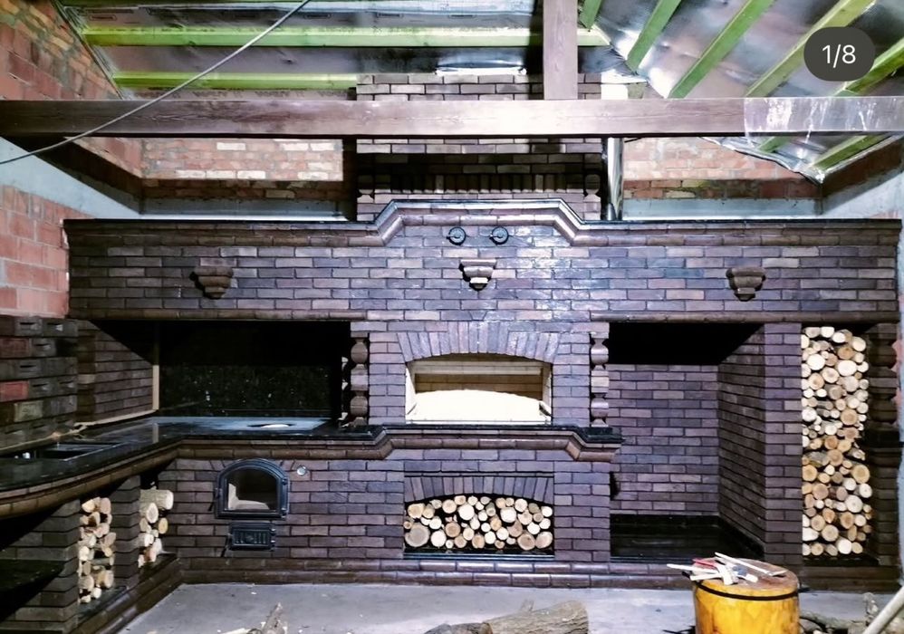 Строительство печей барбекю комплексов и беседок зон отдыха