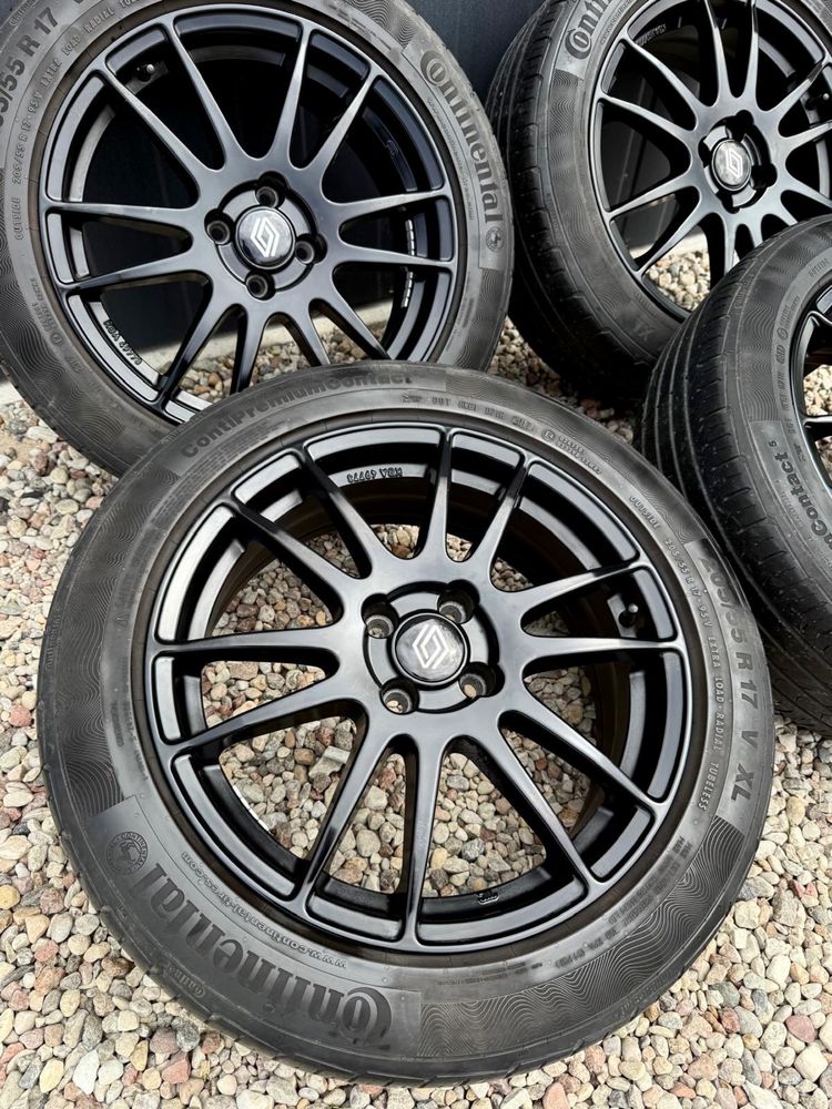 AluFelgi 17” 4x100 Renault Clio - Megane - Captur - Scenic Dacia