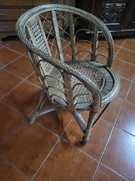 Cadeirao em Vime