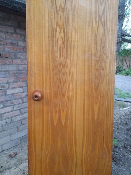 Деревʼяні лаковані двері, двері кімнатні, двері для ванни чи туалету