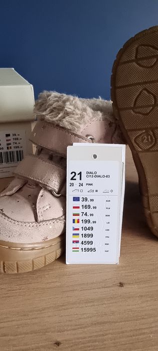 Buty lasocki 21 zimowe po jednym dziecku
