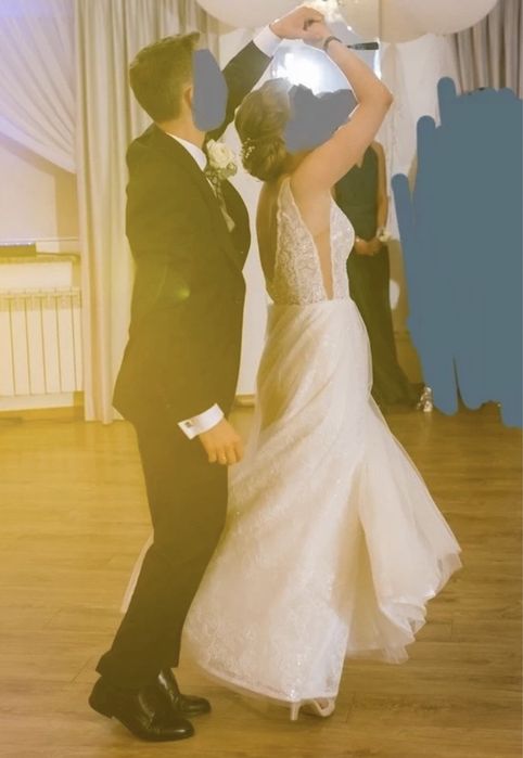 Przepiękna suknia ślubna Eliany Kresy 34/36 2021 - jedyna taka okazja!