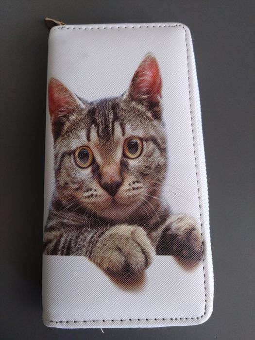 Portfel damski z eko skóry
