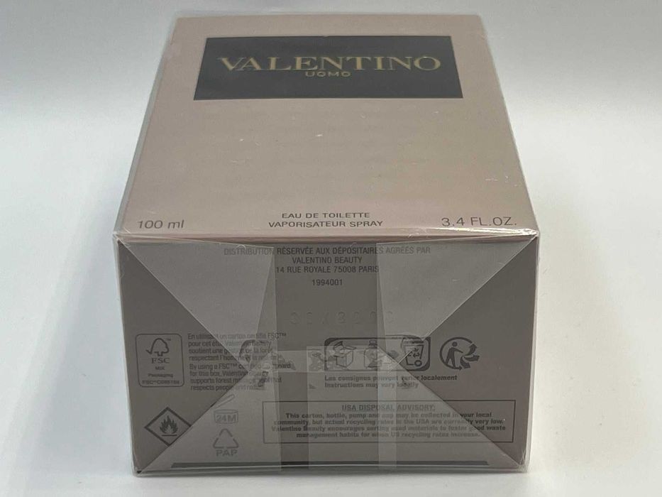Valentino Uomo edt 100 ml Оригинал