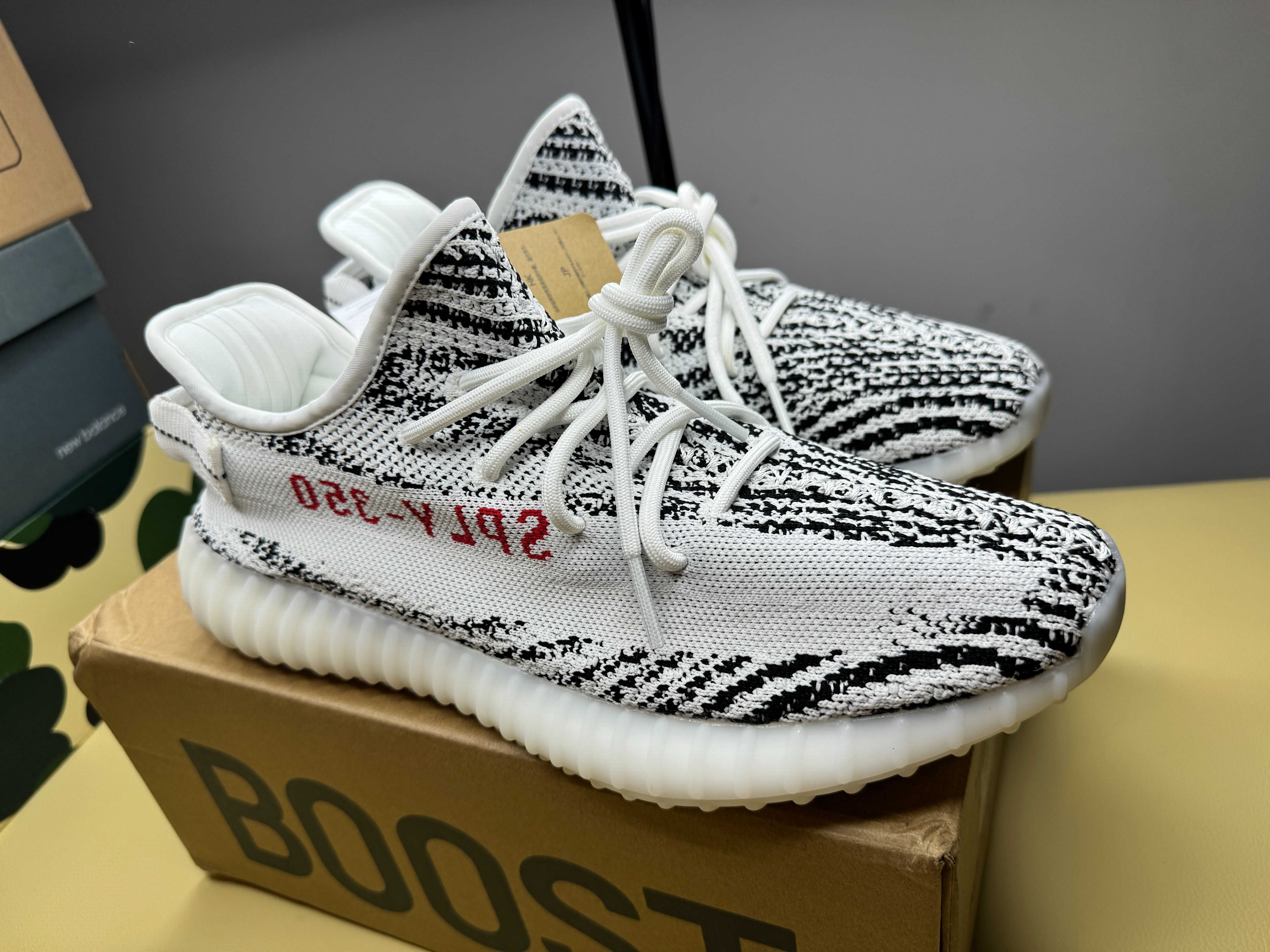 Buty Adidas Yeezy 350 Zebra ,rozmiar 48