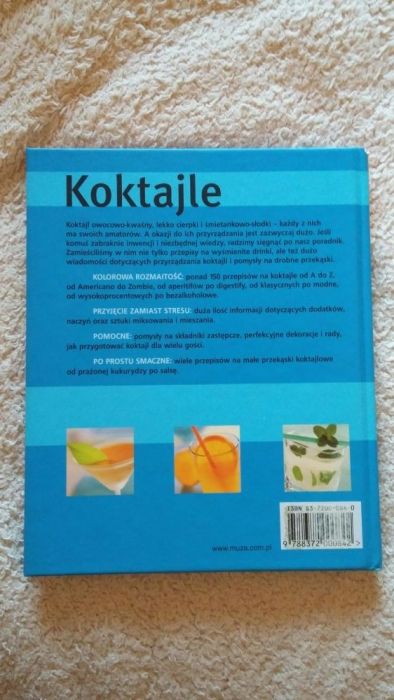 Książka Koktajle i drinki