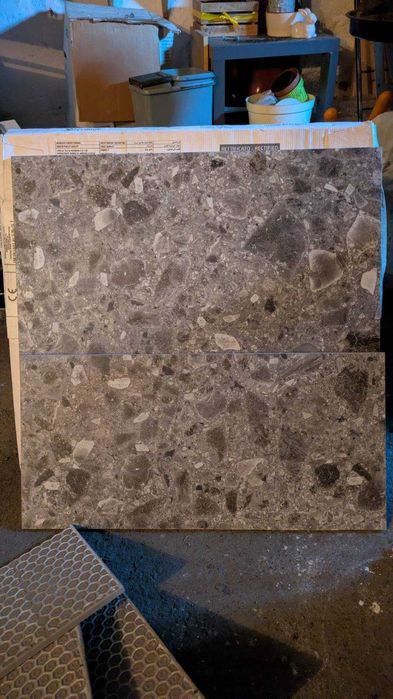 Płytki lastryko 60x60, 5 sztuk + połówki