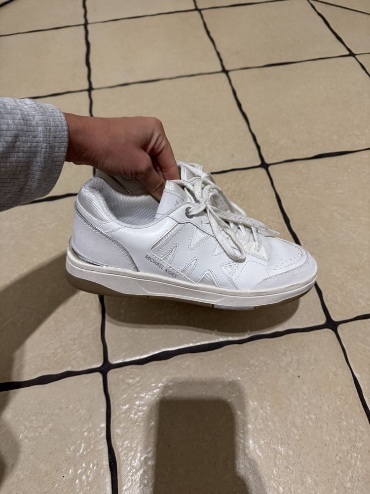 Michael Kors sneakersy damskie r. 37 białe, skóra