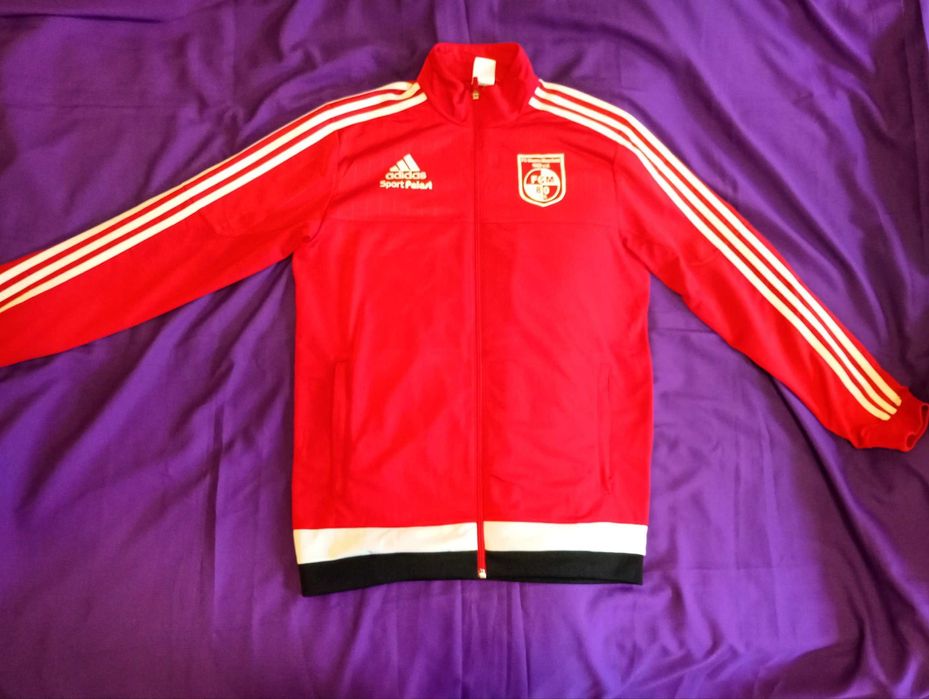 Спортивная кофта Adidas красная Олимпийка Original