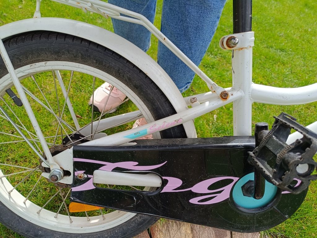 Rower dla Dziewczynki - Koła 16 cali - Sprawny