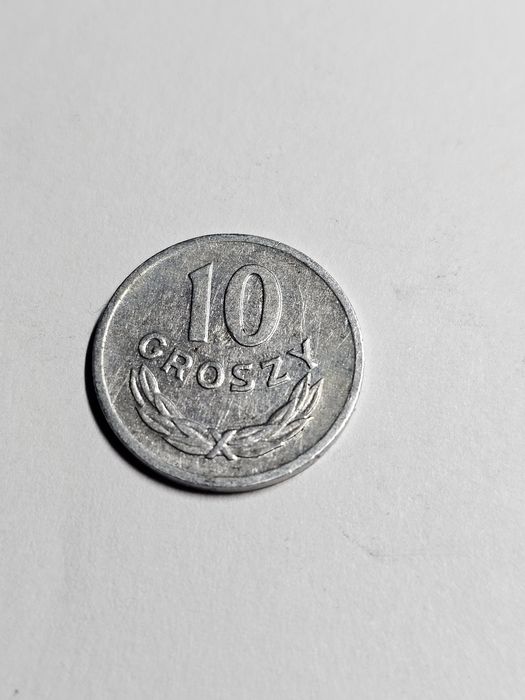 Moneta nr.50 nominał 10 groszy rok 1969 za 10 zł