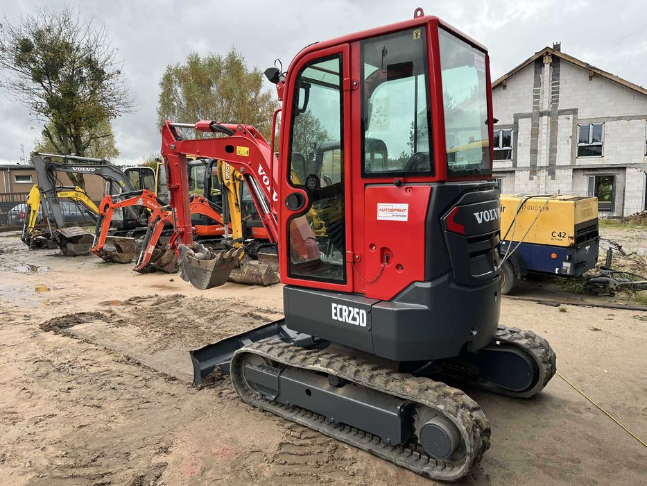 Volvo ecr25d minikoparka 2,5t  Sprowadzona JCB 8026 Kubota Kx-027