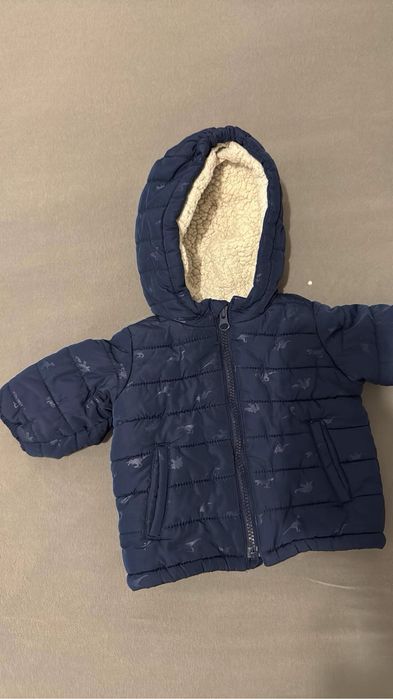 Kurtka kurteczka niemowlęca zimowa Gap 62-68
