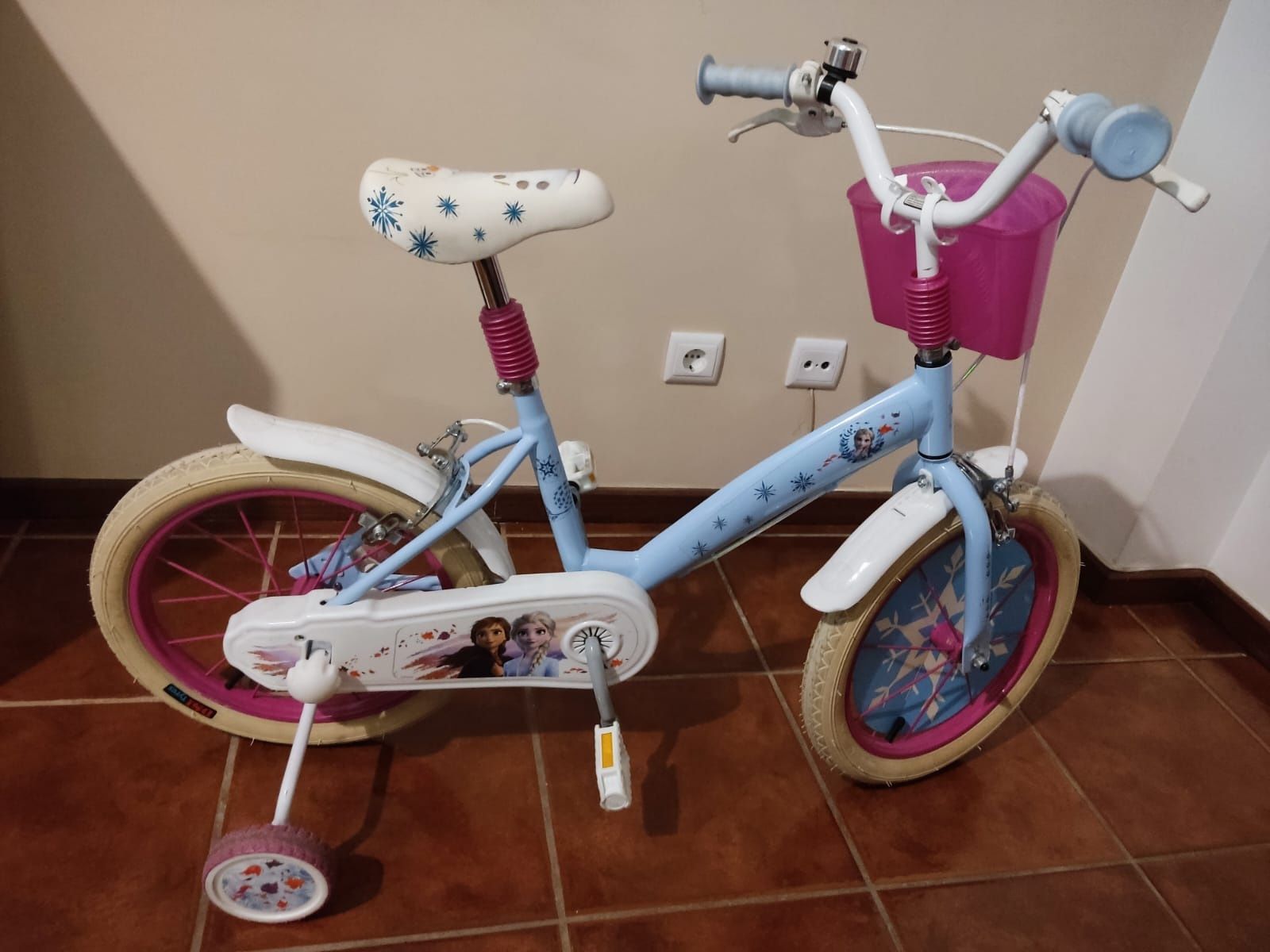 Bicicleta criança Frozen