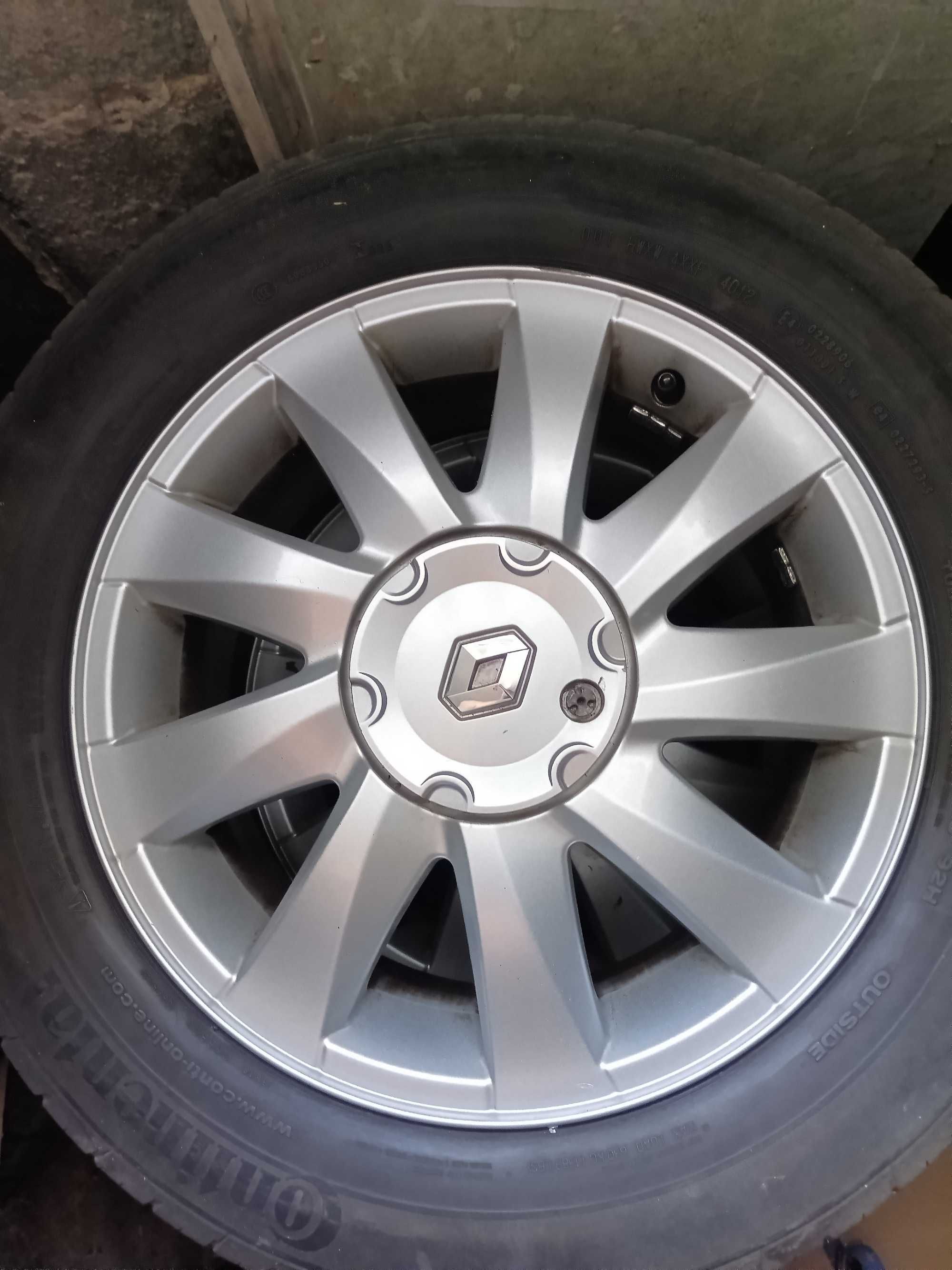 koła renault scenic megane clio modus 16-stki 4x100 otwór 60.1mm.