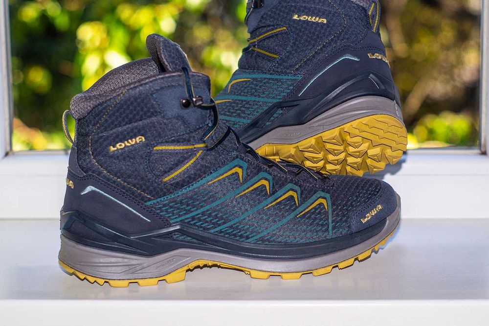 Черевики трекінгові Lowa Ferrox Pro GTX Mid GoreTex Blue 44 р оригінал