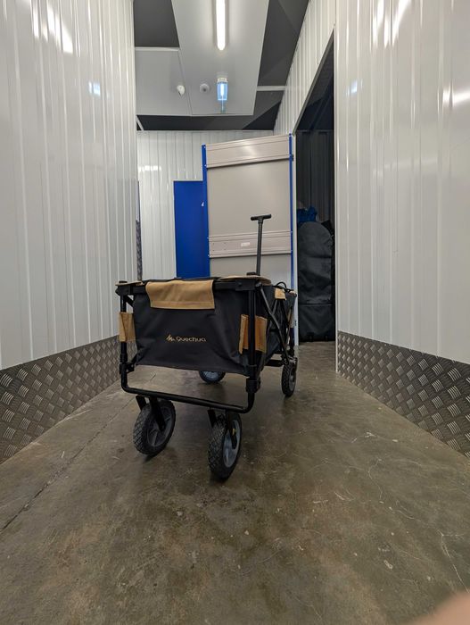 Carrinho de Transporte Desdobrável para Campismo - Trolley Decathlon