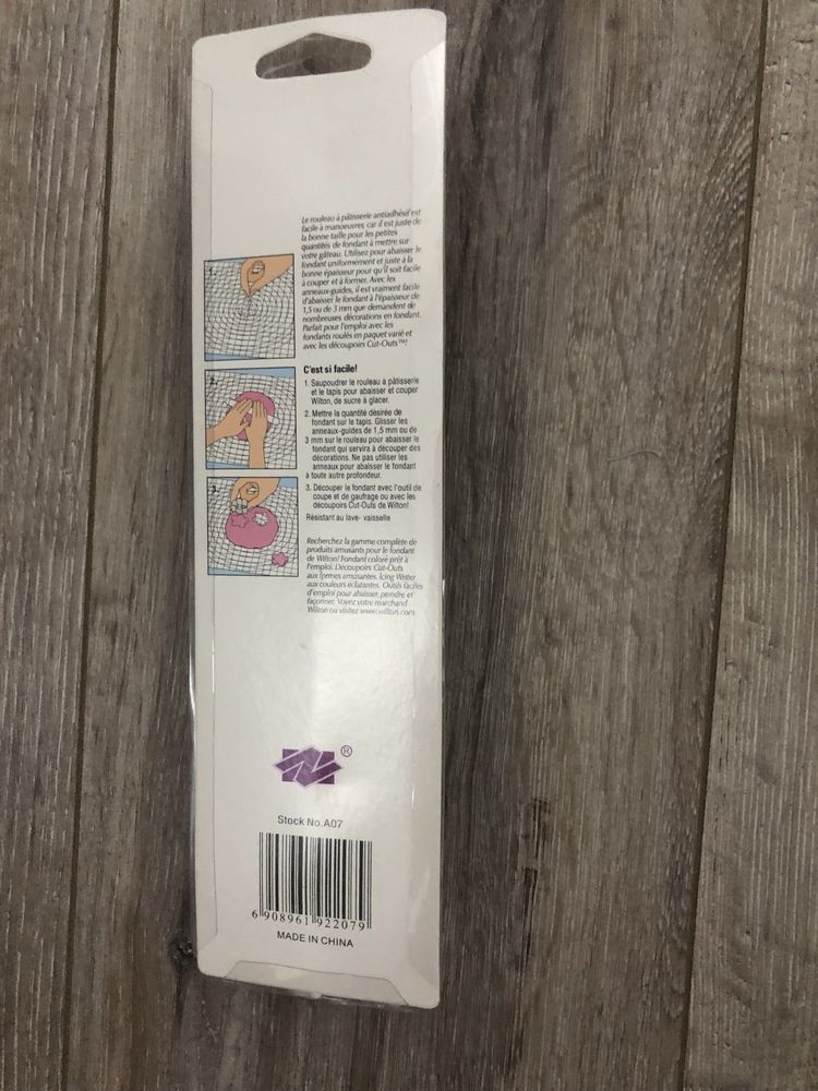 Скалка для помадкі fondant rolling pin