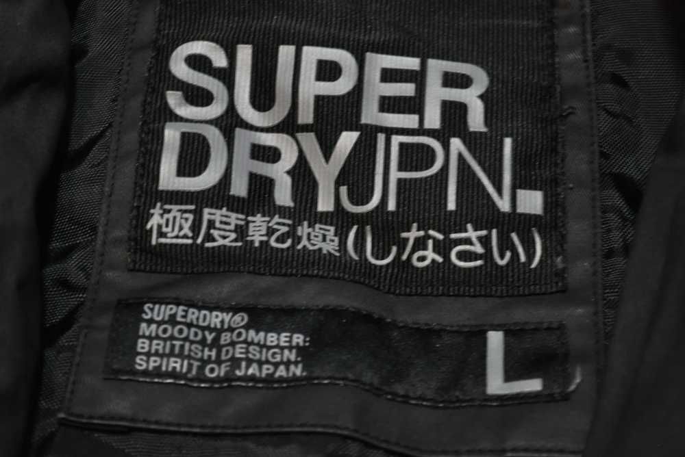 SUPERDRY L męska ocieplana bomberka woskowana Japan p1v