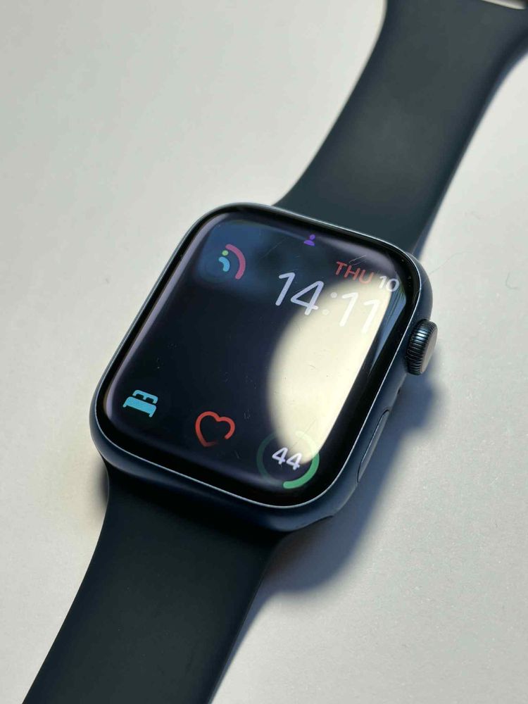 Apple Watch series 7 GPS + Cellular granatowy