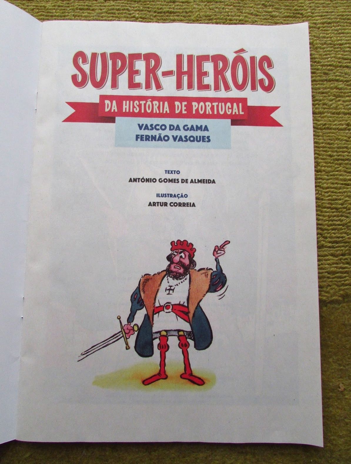 BD Super-Heróis de Portugal - vencedor festival Amadora