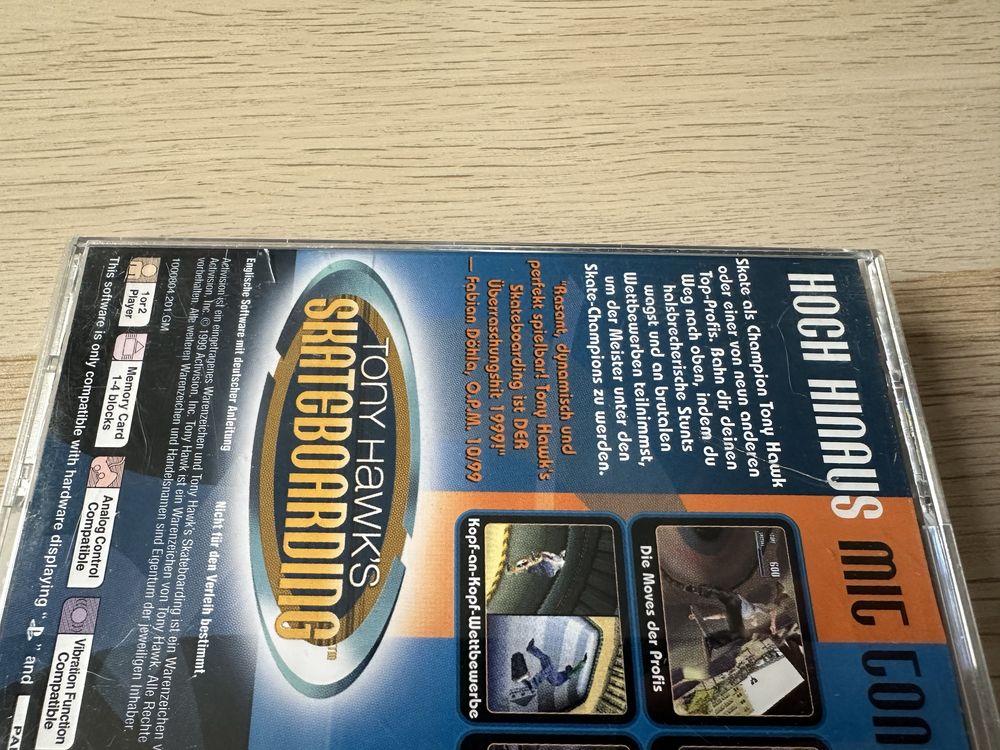 Tony Hawks Skateboarding PS1