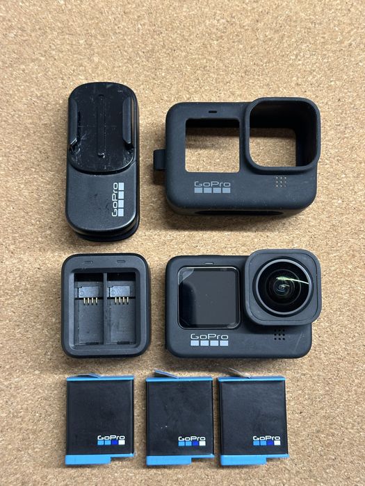 Gopro 9 + lente Max e acessórios