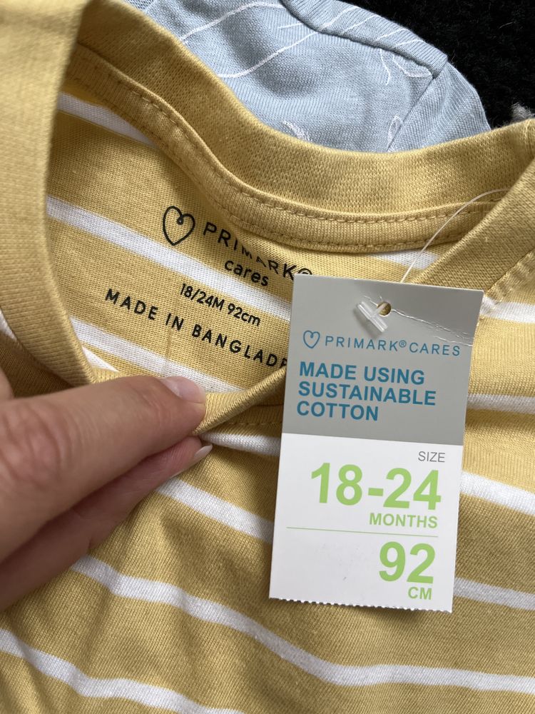 Bluzki krótki rękaw Primark Sinsay 92 /98