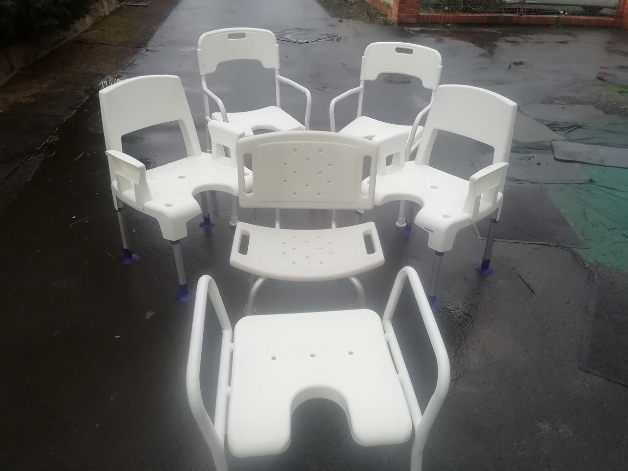 Krzesła prysznicowe z Niemiec