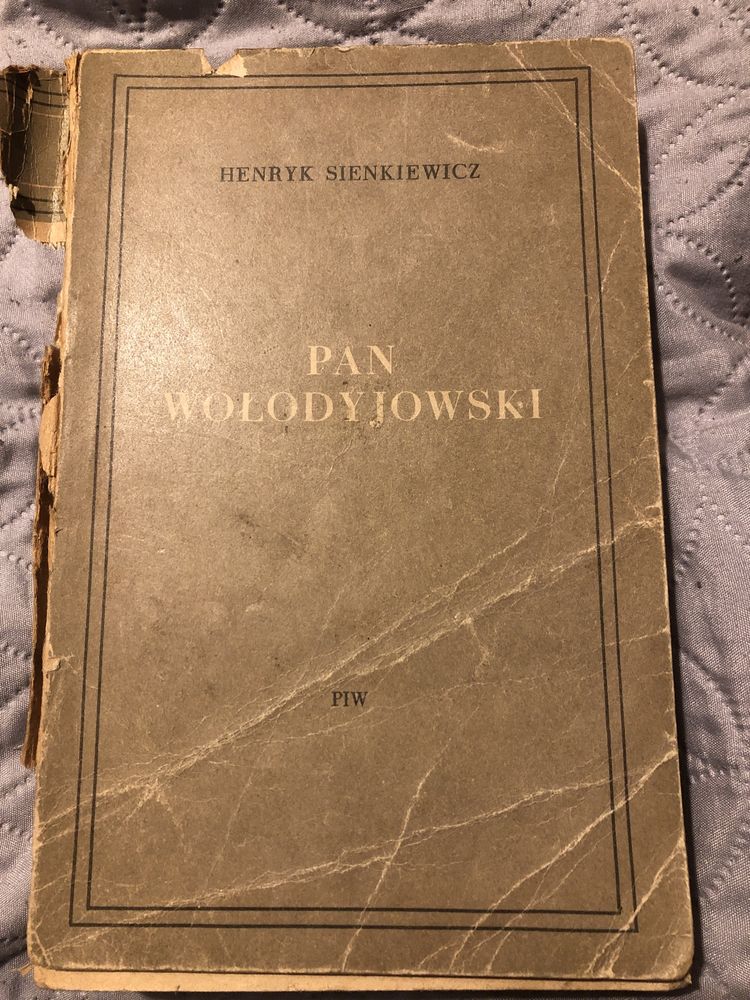 Książka „Pan Wołodyjowski” Henryk Sienkiewicz