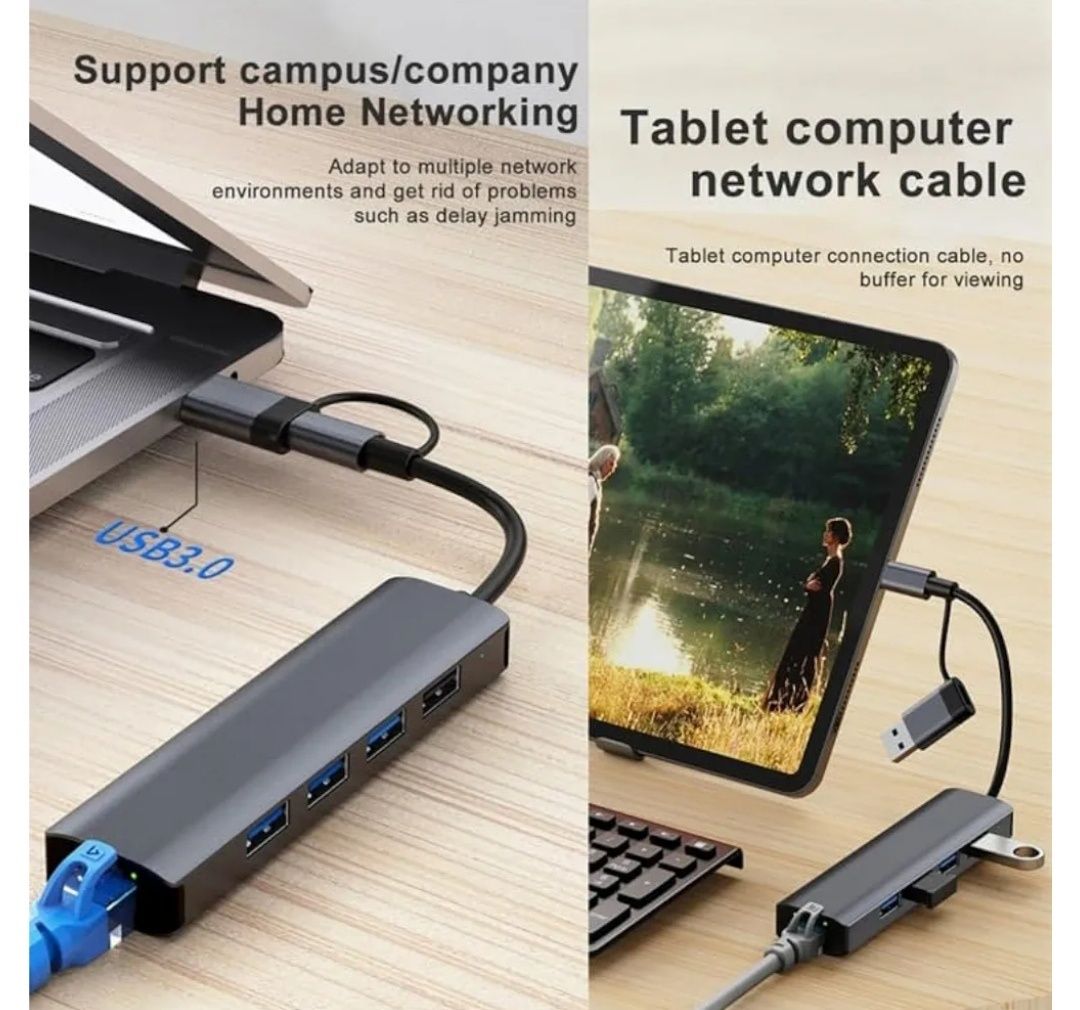 USB-C/USB 5 in 2