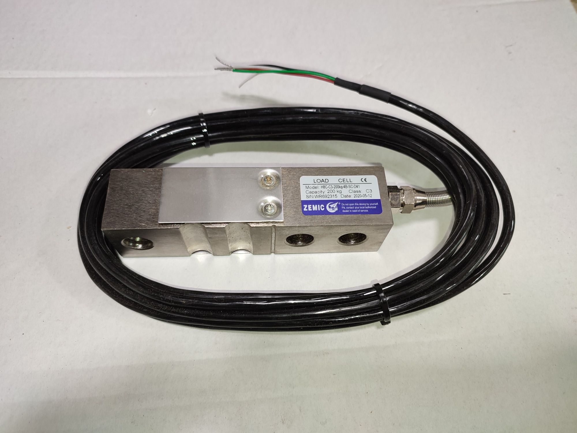 Датчики тензометричні Zemic H8C-C3-200kg-4B-SC-D41