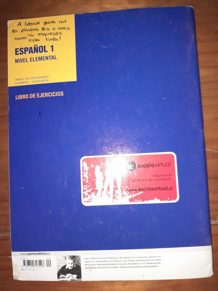 Livro de Exercícios de Espanhol inicial