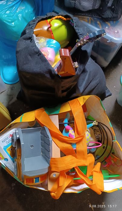 Duży zestaw zabawek