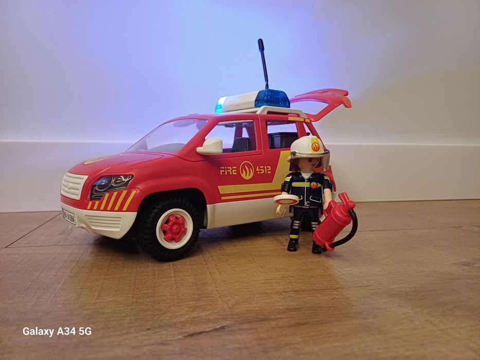 Playmobil Pojazd komendanta straży pożarnej
