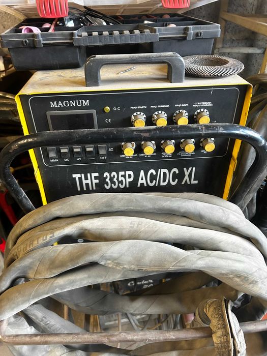 TIG magnum THF 335P AC/DC z chłodnicą i wózkiem