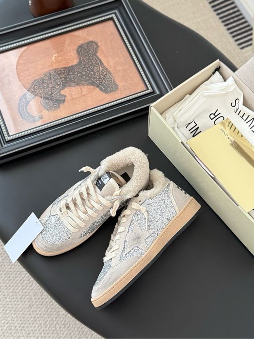 Кеди Golden Goose утеплені з хутром преміум якість розмір 37, 38,39 40